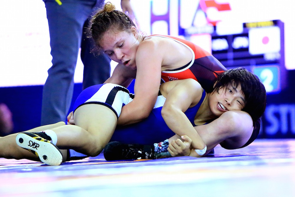 Nanami Irie helped Japan capture the team title at the Junior Wrestling World Championships ©UWW 
