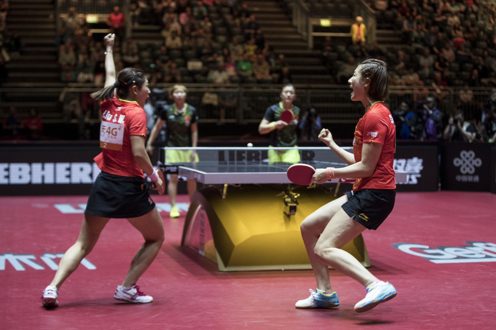 Düsseldorf in Germany hosted the ITTF World Championships this year ©Getty Images