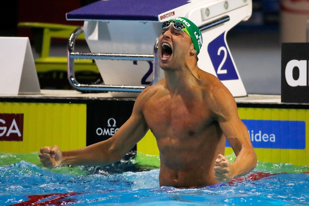 South Africa's Chad Le Clos was the best male athlete of the Championships  ©Getty Images