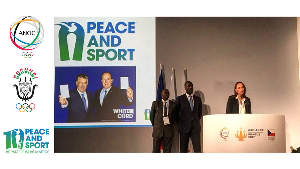 Peace and Sport showcase Friendship Games work at ANOC General Assembly