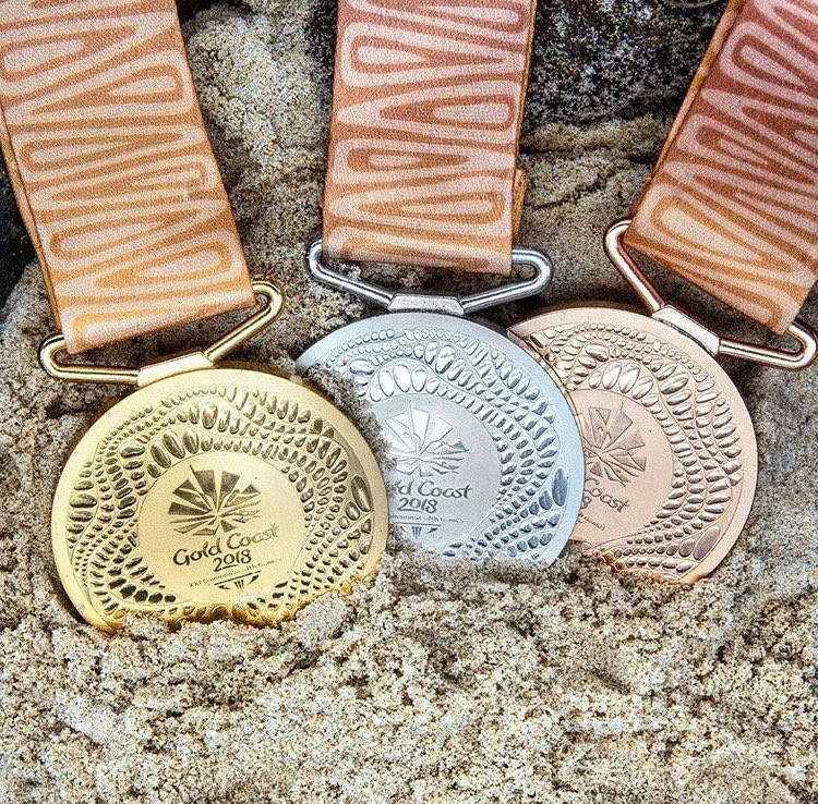 Gold Coast 2018 have revealed the medals for next year's Commonwealth Games ©Gold Coast 2018