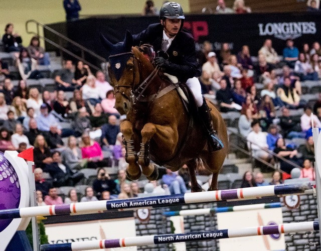 Lynch claims FEI World Cup Jumping win on horse which was nearly sold