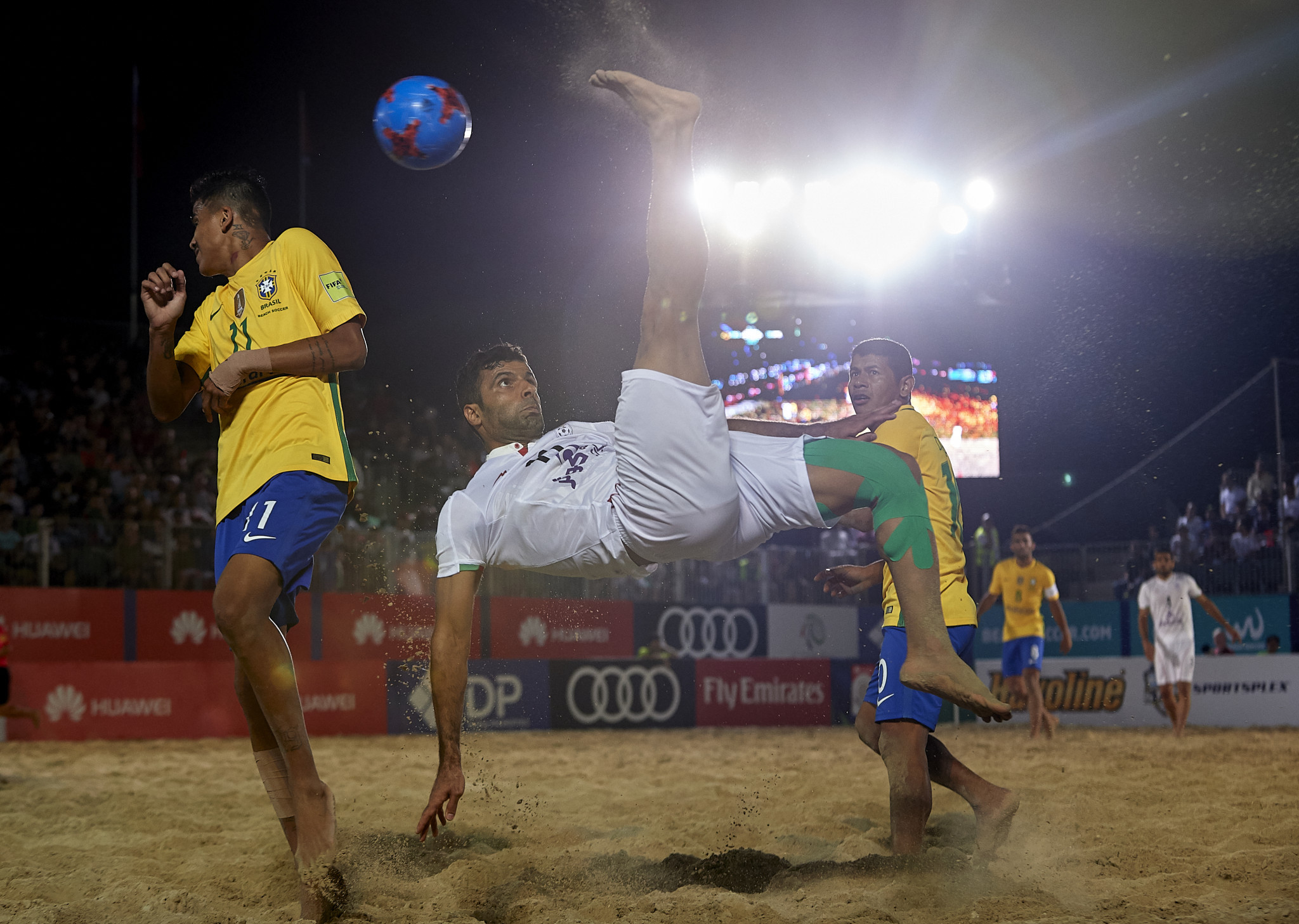 Beach soccer is one of the events ideally suited to the programme ©Getty Images