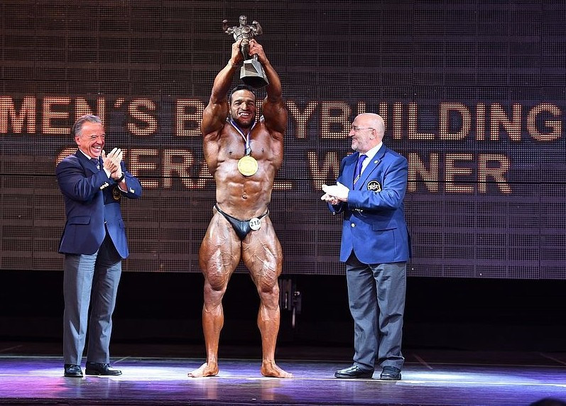 Mohsen Samadi sealed Iran’s place atop the final medal standings at the International Federation of Fitness and Bodybuilding (IFBB) World Bodybuilding Championships after winning the regular overall title in Benidorm ©Igor Kopcek/East Labs Team/IFBB