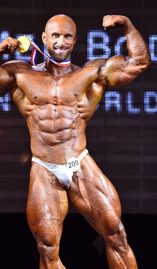Poland's Szymon Lada proved too strong for his rivals in the up to 100kg category ©Igor Kopcek/East Labs Team/IFBB