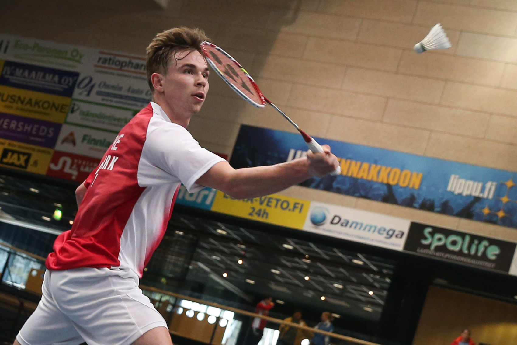 Denmark's Rasmus Gemke won the men's singles crown ©Badminton Europe