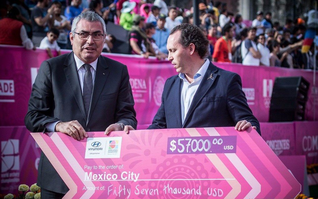 Archery community assist Mexico City earthquake recovery following World Championships