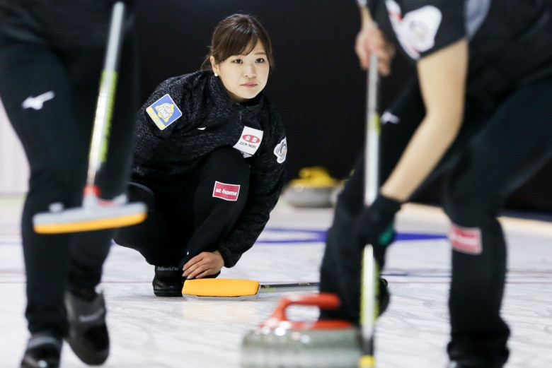 Japan's women also progressed to the semi-final today ©World Curling