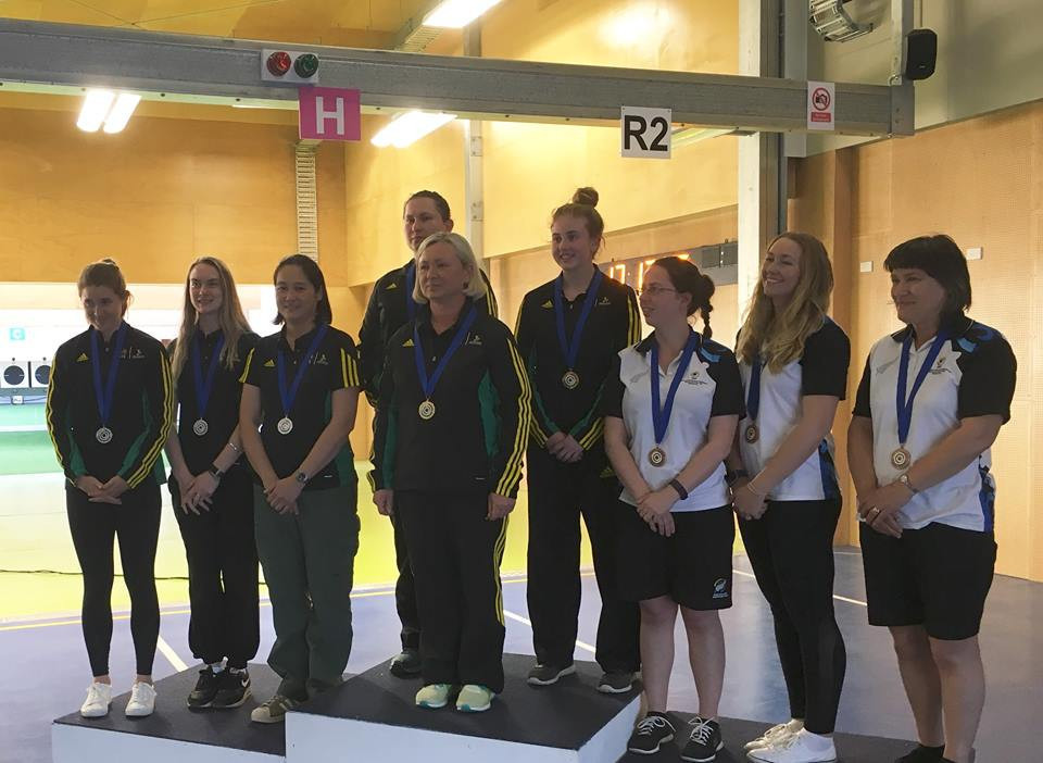 Australian participants in the Gold Coast 2018 shooting Test event, which concluded today ©Shooting Australia