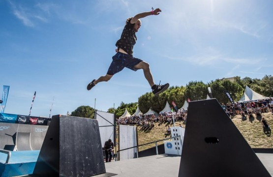 The International Gymnastics Federation are unveiling plans to get parkour on the Olympic programme at Paris 2024 ©FISE