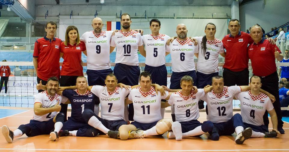 Hosts Croatia beat Poland 3-0 in Group A of the ParaVolley European Sitting Volleyball Championships in Poreč ©ParaVolley Europe Sitting Volleyball Championship