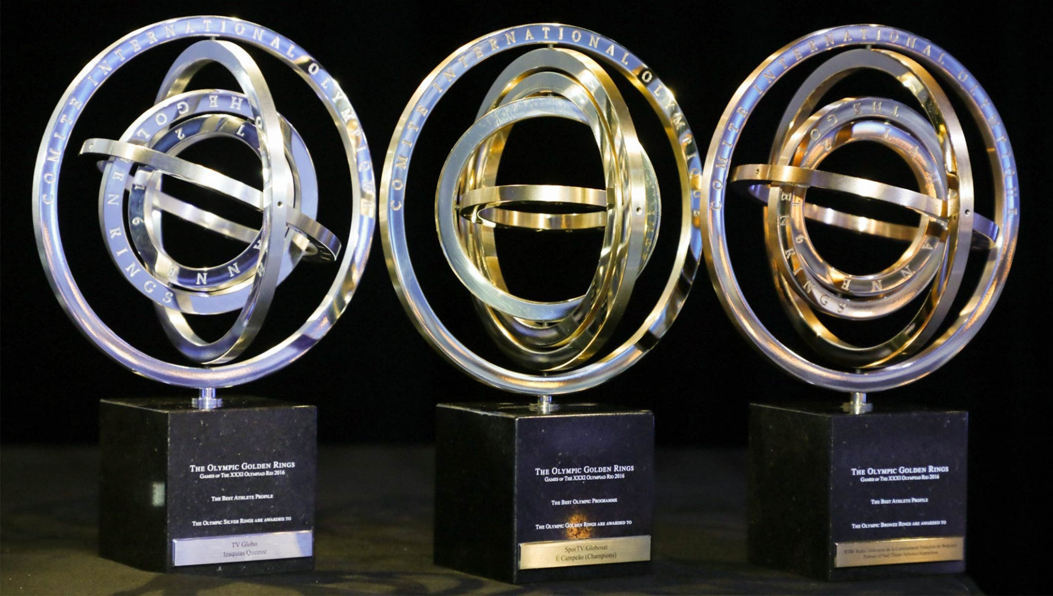NBC scoop three awards for Rio 2016 coverage at IOC Golden Rings Awards 