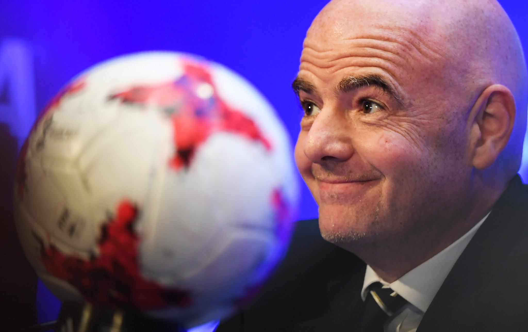 FIFA President Gianni Infantino has previously claimed the 2026 World Cup bidding process will be more transparent ©Getty Images