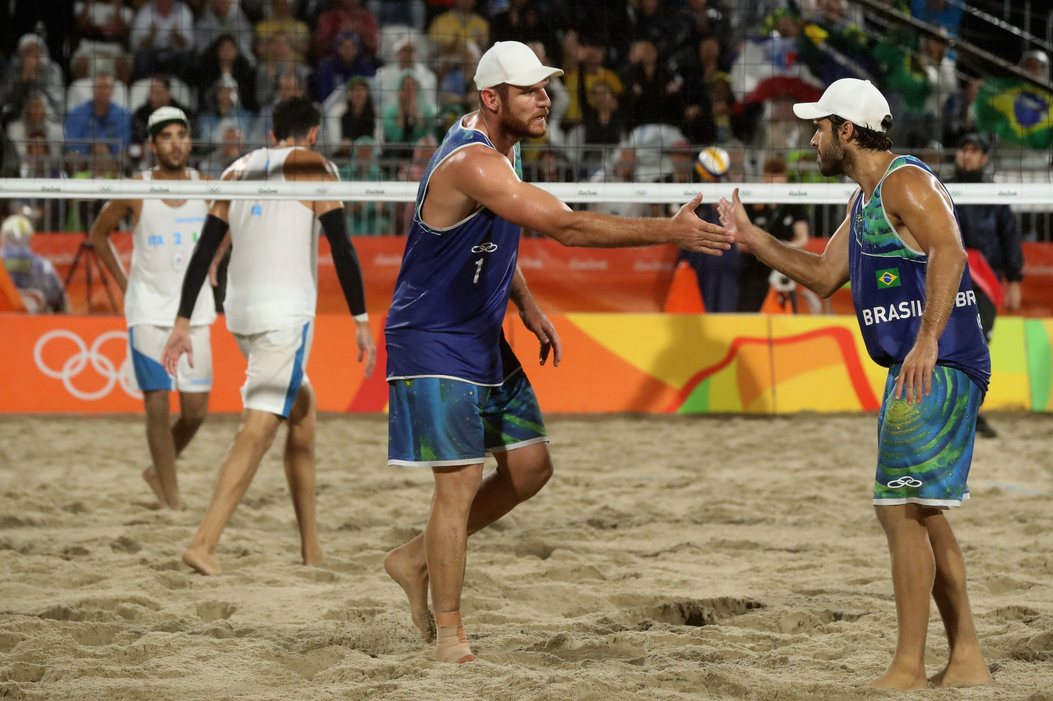 Beach volleyball was named as the sport with the best production at Rio 2016 ©Getty Images