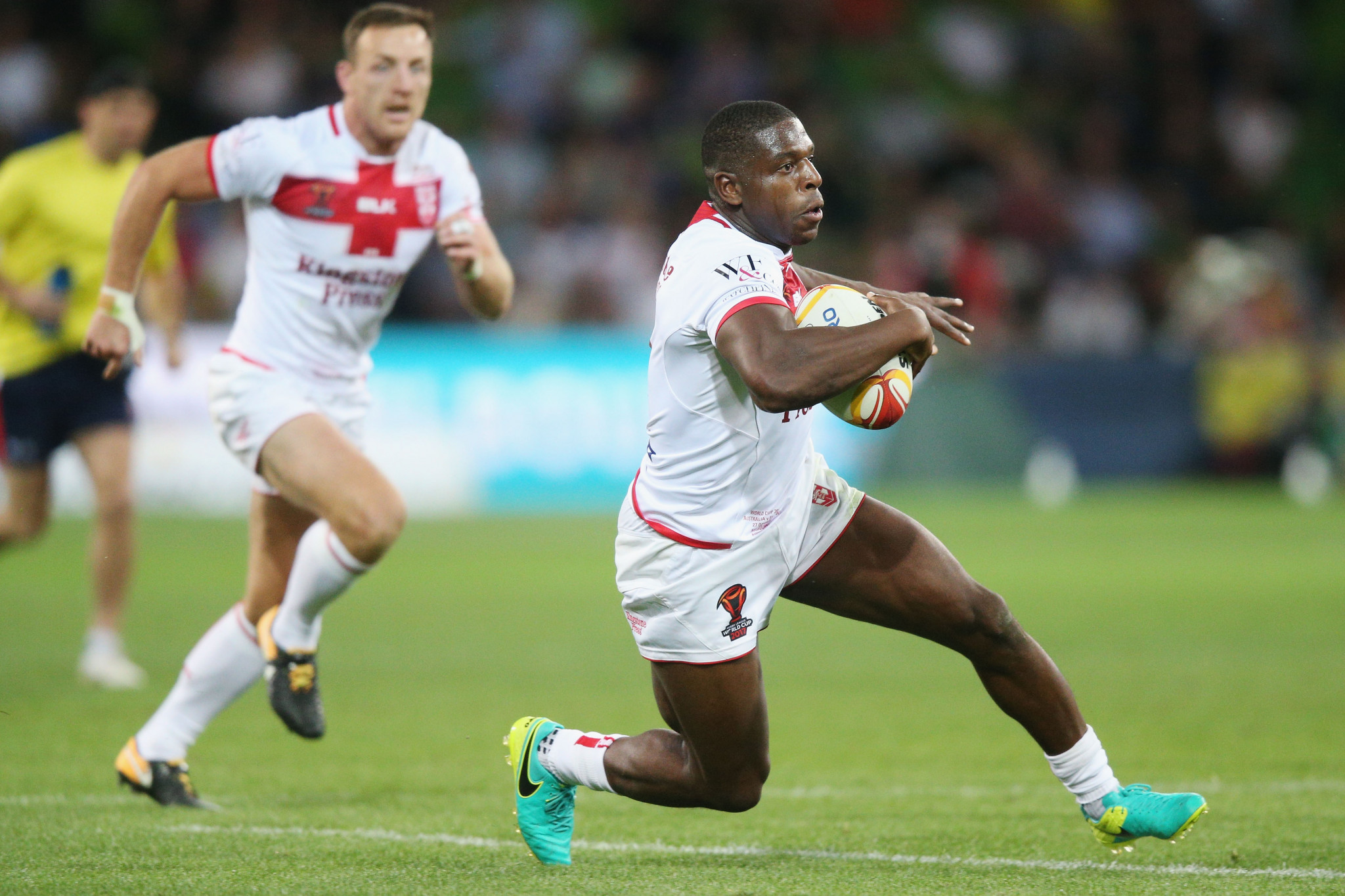 England winger cleared of biting at Rugby League World Cup
