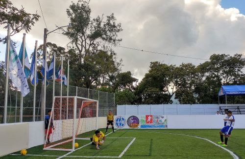 Nicaragua lost 2-1 to El Salvador, despite taking the lead ©IBSA