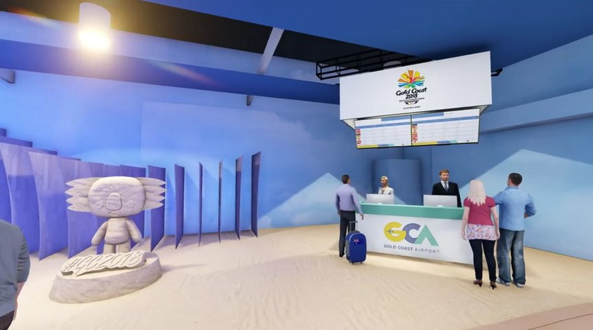 Gold Coast Airport will offer athletes who have competed at the Commonwealth Games the chance to relax in a private lounge before they fly home ©GCA