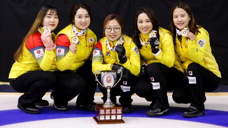 South Korea's women defended their title in Erina ©WCF