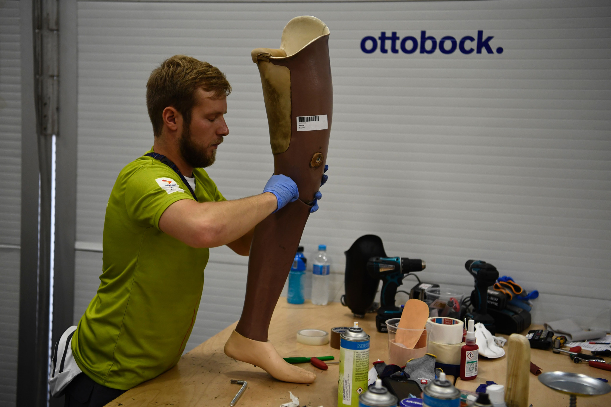 Ottobock have provided technicians to make repairs at previous Paralympic Games ©Getty Images