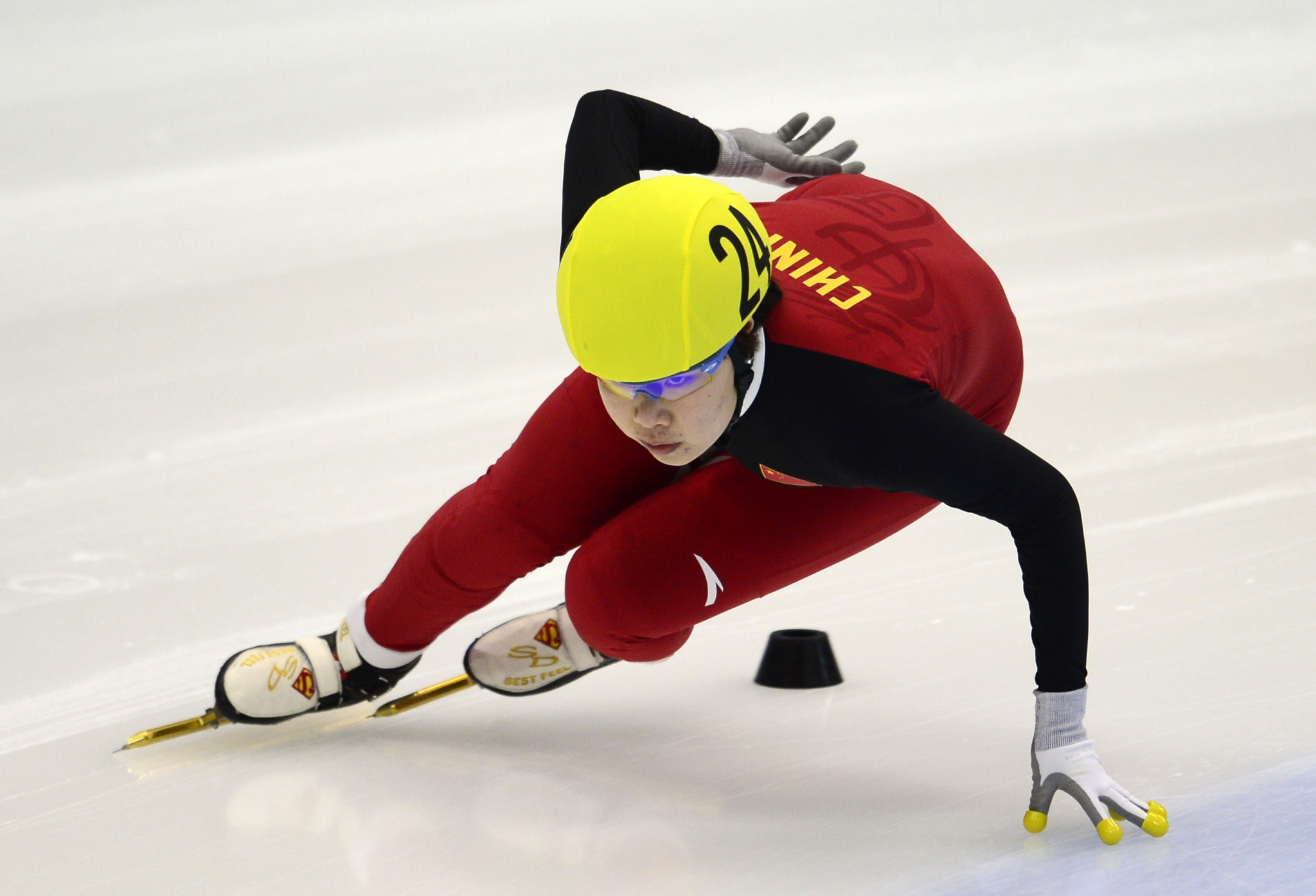 China's three-time Olympic champion Zhou Yang was among the skaters to progress through to the next round of the women's 1,500m event at the ISU Short Track World Cup in Shanghai. ©Getty Images