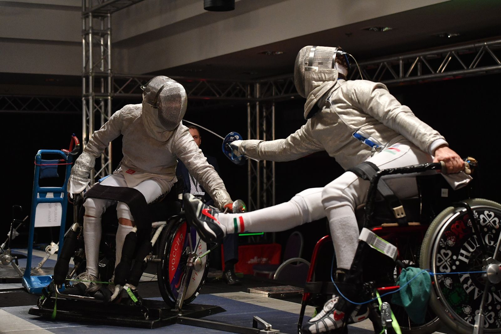 Shaburov claims second gold medal at IWAS Wheelchair Fencing World Championships