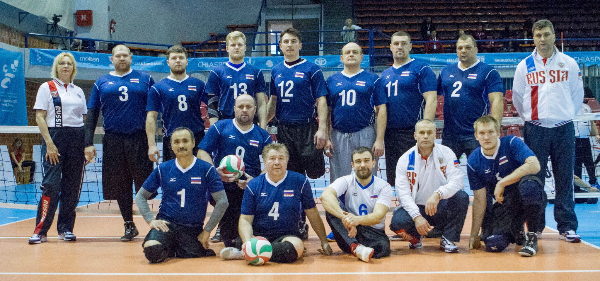 Russia will face defending champions Bosnia in the men's semi-finals ©ParaVolley Europe Sitting Volleyball Championship