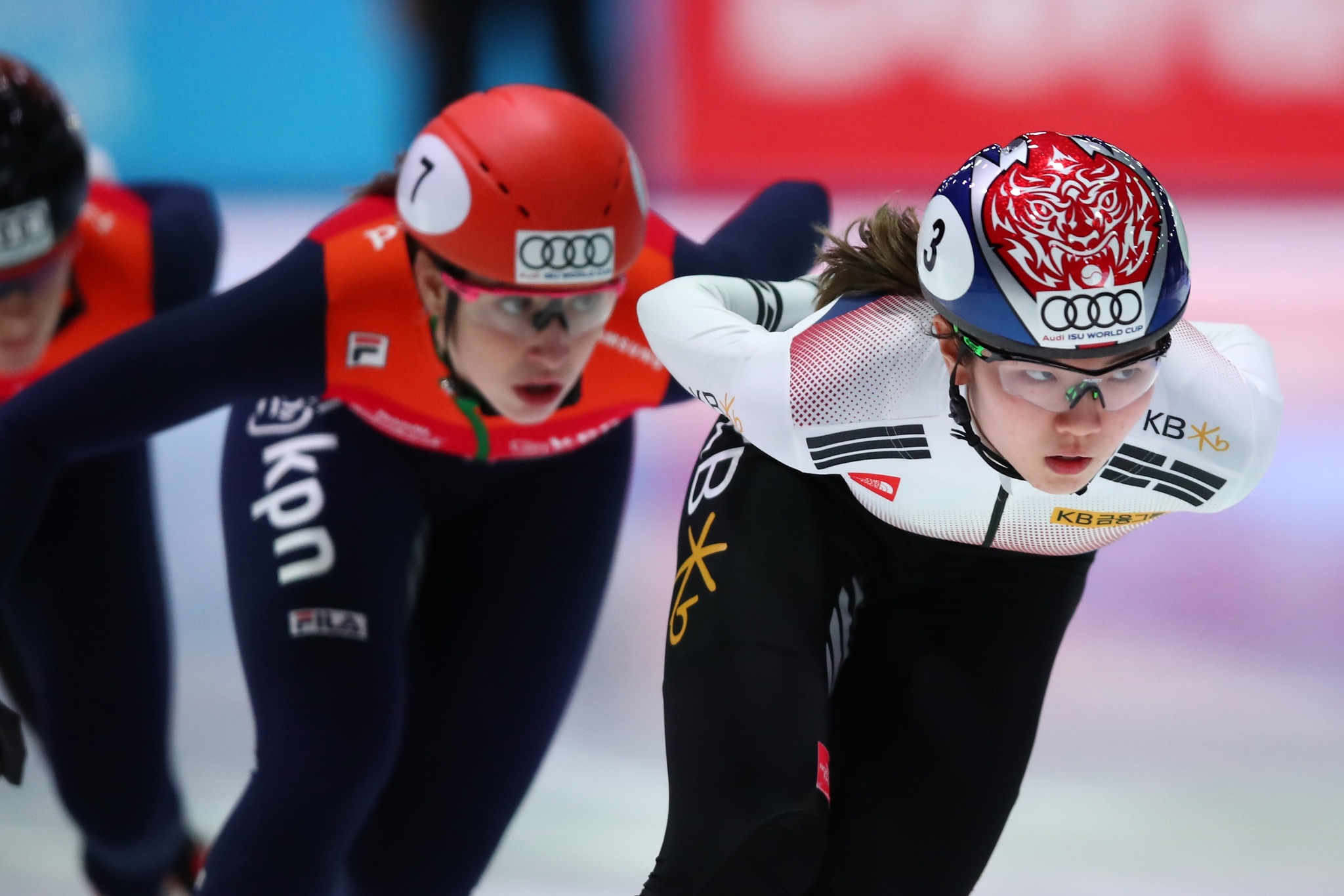 Olympic 1,000m bronze medallist Shim Suk-hee was among the South Korean women to qualify for the quarter-finals of the ISU Short Track World Cup in Shanghai ©Getty Images