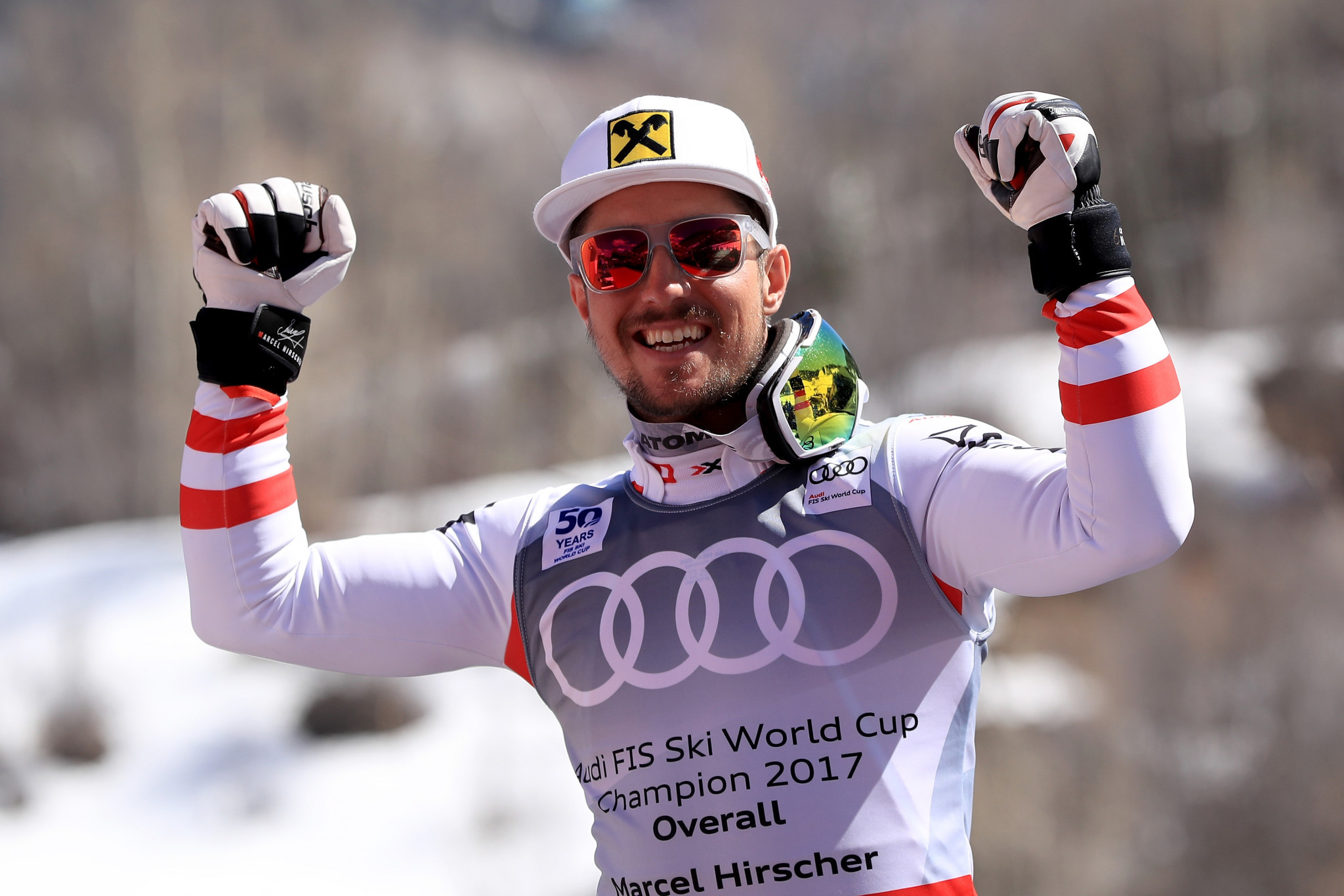 Austria's Marcel Hirscher will compete at the FIS Alpine World Cup in Levi after recovering from a broken ankle ©Getty Images