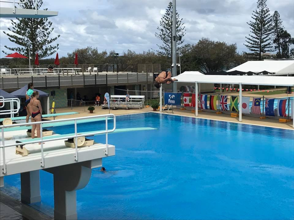 Home divers are seeking to impress at the Gold Coast 2018 Commonwealth Games venue ©Facebook/FINA Diving Grand Prix Gold Coast