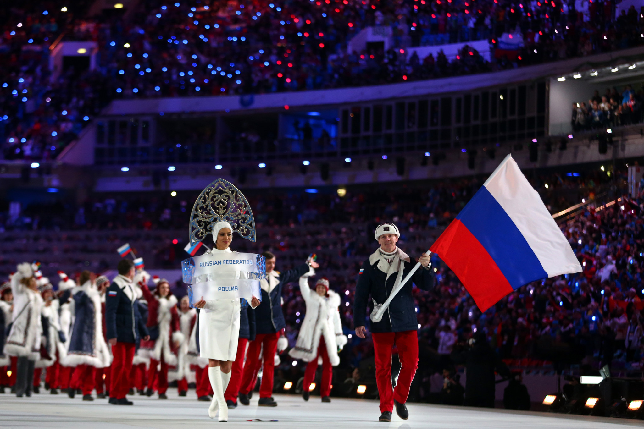 Leading Russian athletes including Sochi 2014 flagbearer Alexander Zubkov are under investigation ©Getty Images