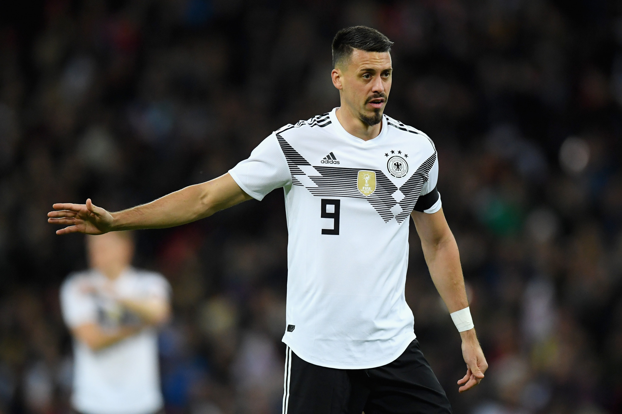 Germany striker Sandro Wagner claimed the implementation of VAR had been a 