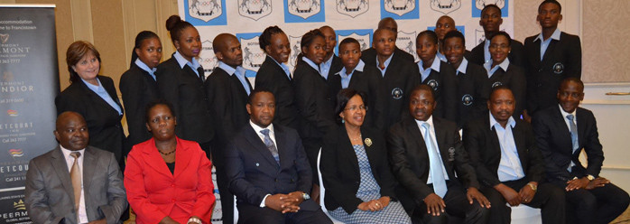 Members of the Botswana National Olympic Committee were delighted that Lechedzani Luza has been appointed to the CGF Advisory Commission ©BNOC