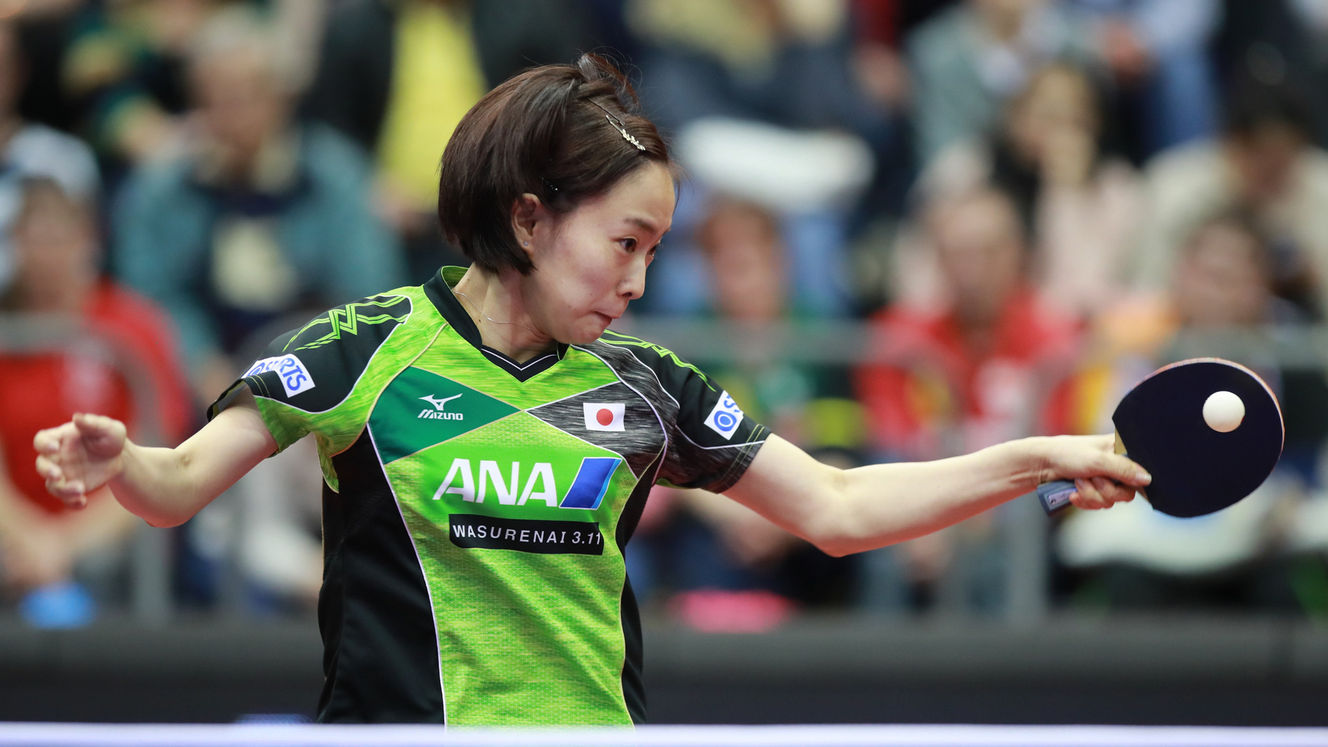 Kasumi Ishikawa prevented an all-Chinese semi-final line-up ©ITTF