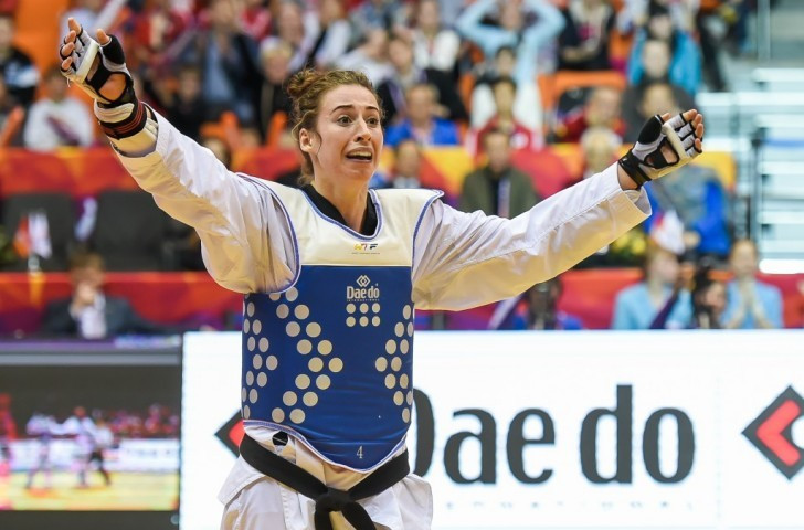 British taekwondo star Bianca Walkden has been a role model for emerging talent in the sport ©Getty Images