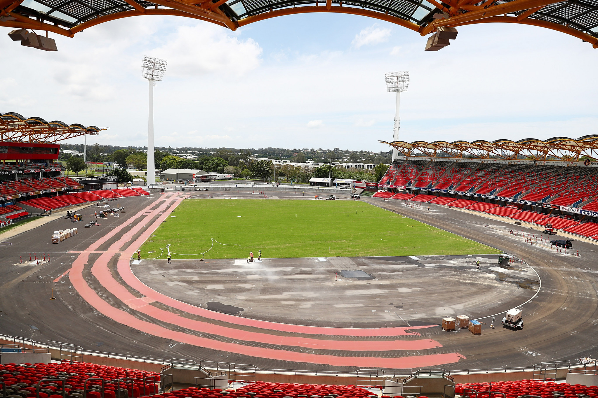 Tickets will be available for the Opening and Closing Ceremonies at Carrara Stadium ©Getty Images