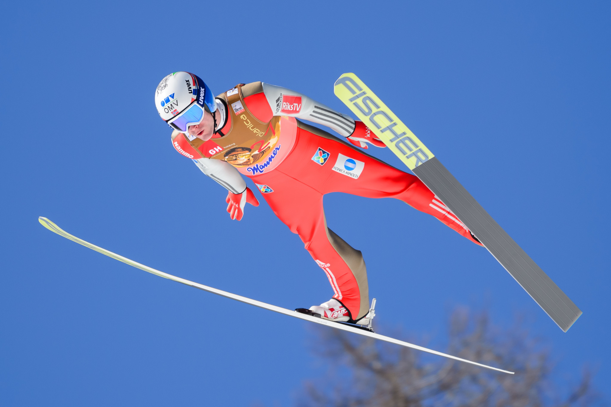 More injury woes for Kenneth Gangnes who is seen here competing at the Flying Hill Individual event of the FIS Ski Jumping World Cup in Slovenia in 2016 ©Getty Images
