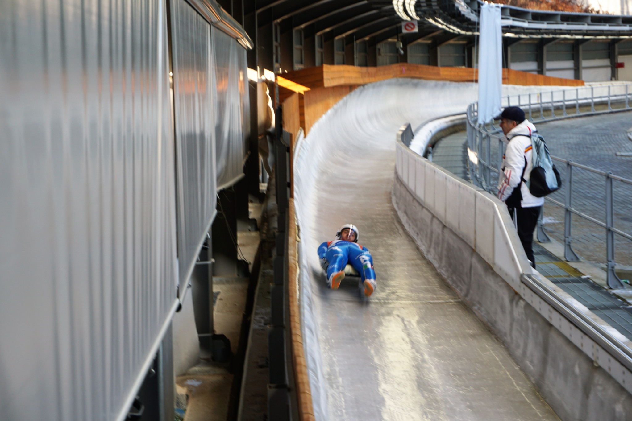 The luge training week for Pyeongchang 2018 has been declared a success ©FIL