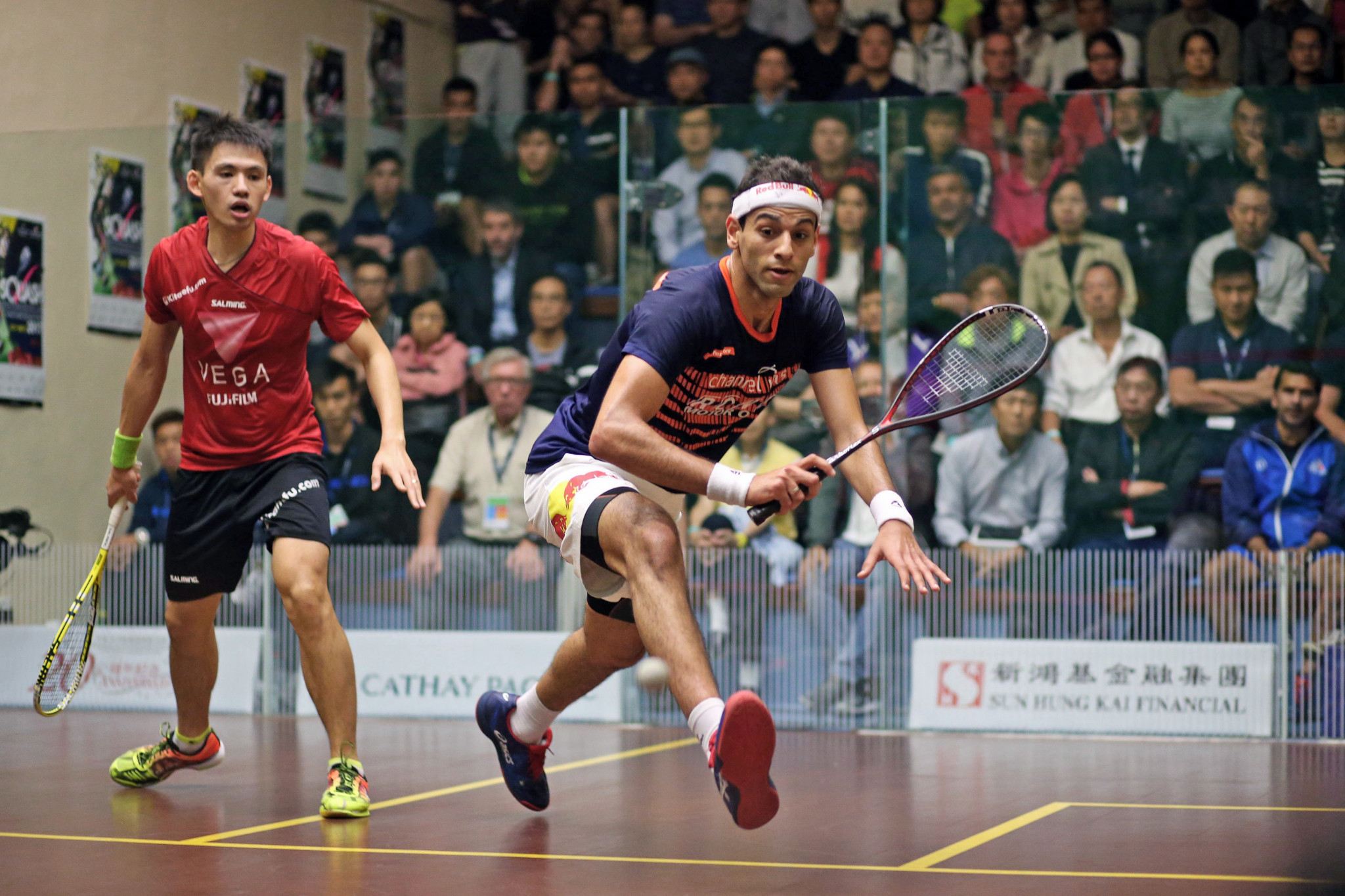 Elshorbagy edges past home favourite in PSA Hong Kong Open first round