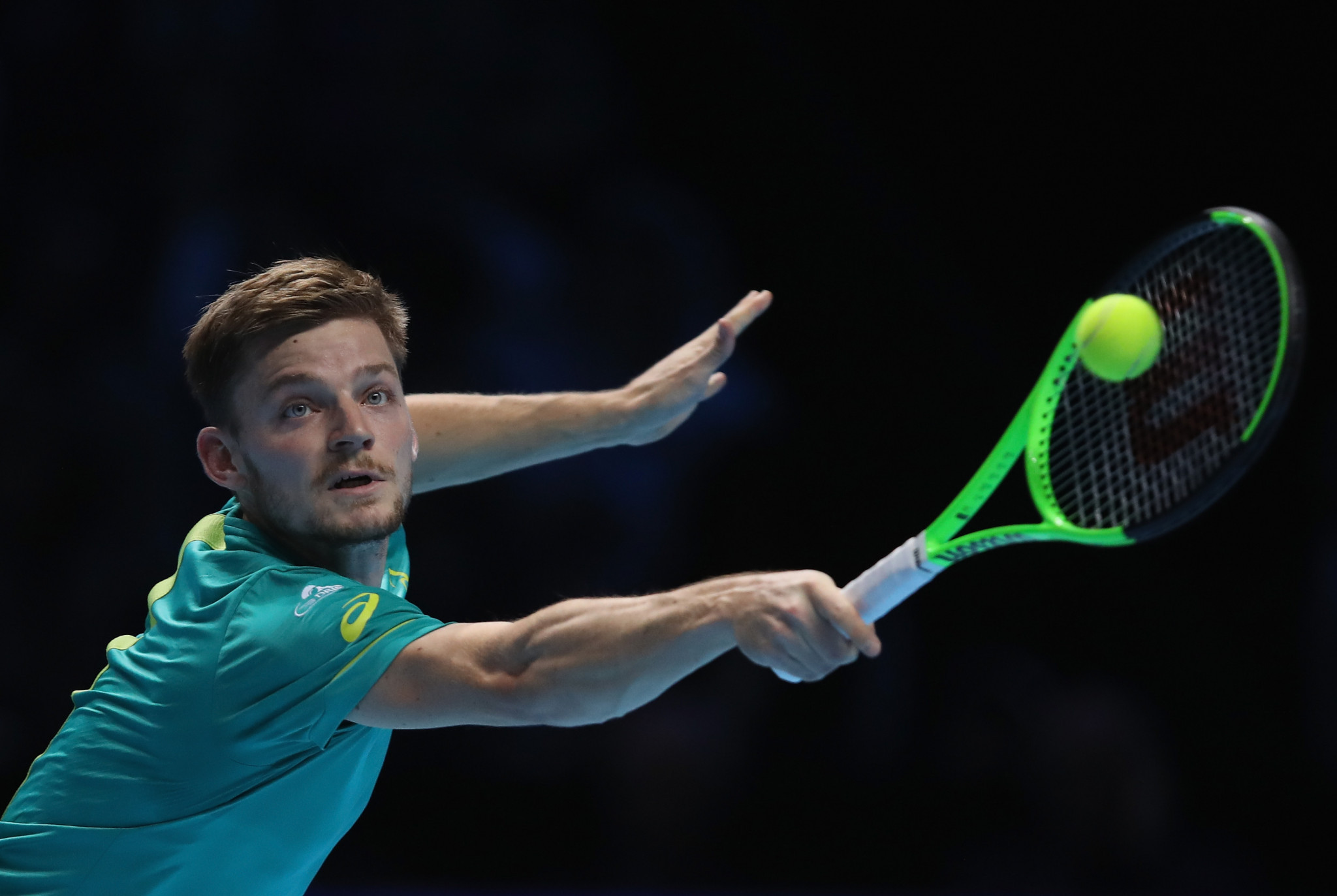 David Goffin remains in contention for the semi-finals despite his loss ©Getty Images