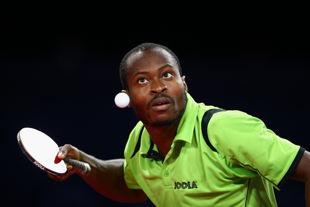 Nigeria's Quadri Aruna was the 2014 winner of the Male Table Tennis Star award