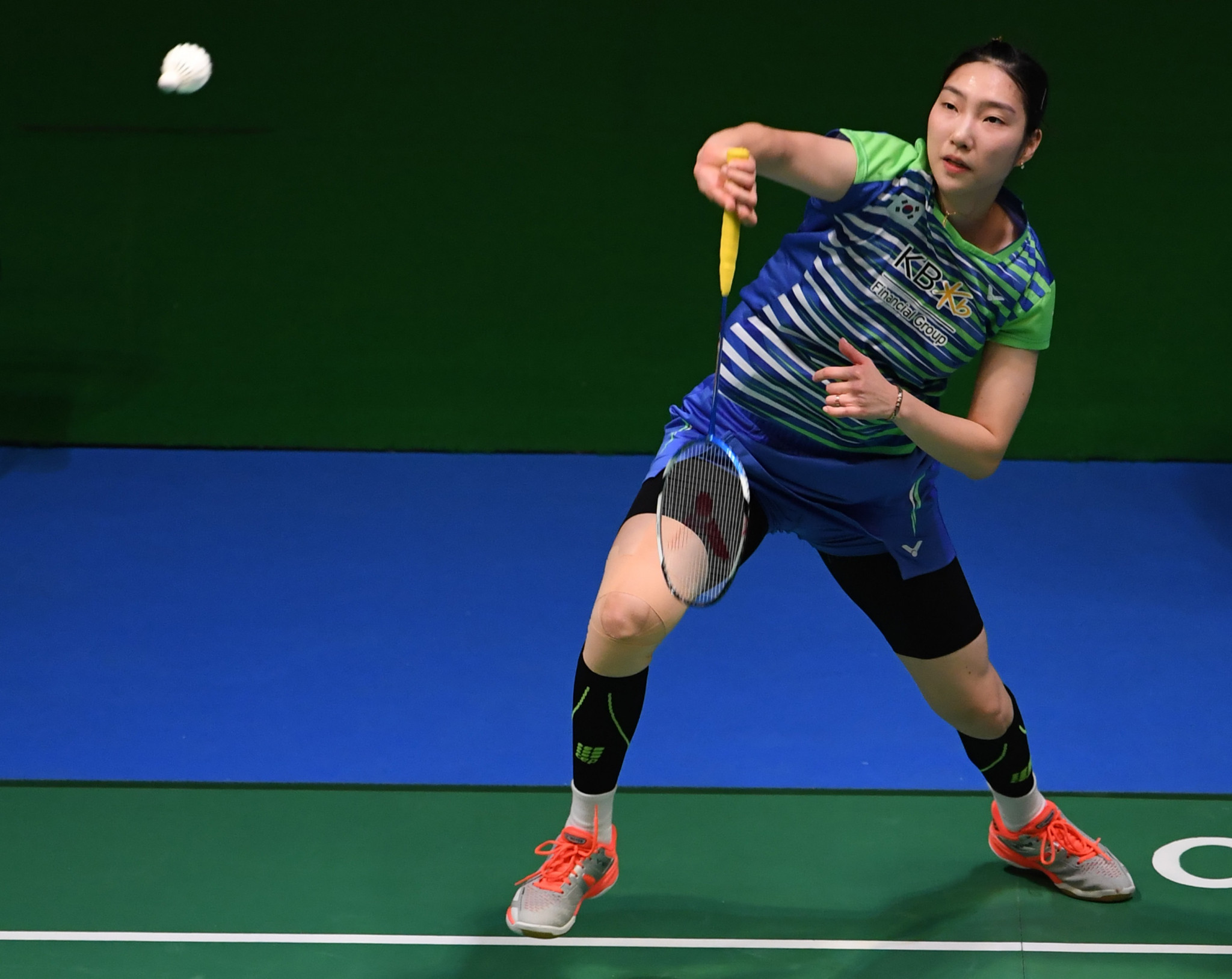 Third seed Sung Ji Hyun of South Korea suffered a surprise second-round defeat to China’s Ji Shuting today as action continued at the BWF China Open ©Getty Images