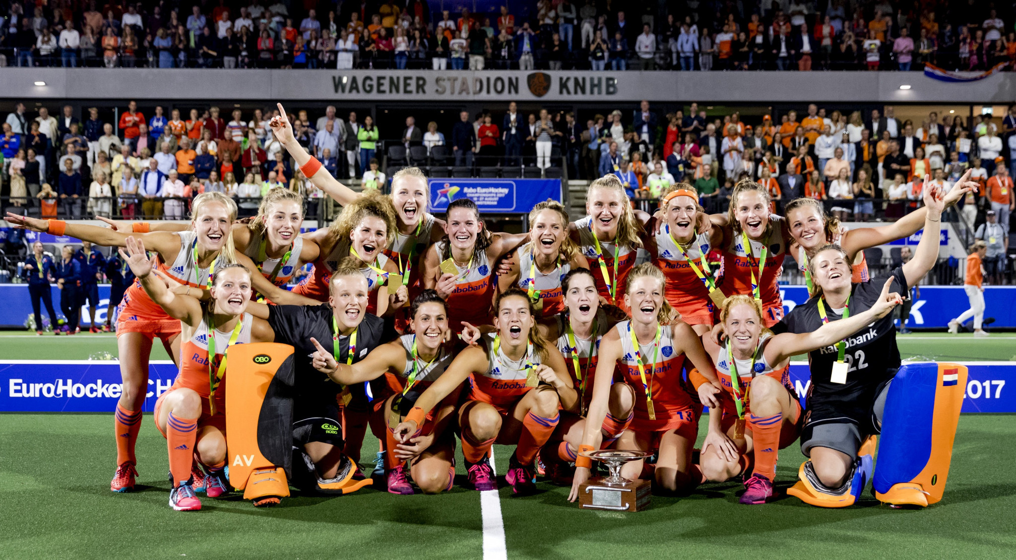 European champions The Netherlands will be among the favourites in Auckland ©Getty Images