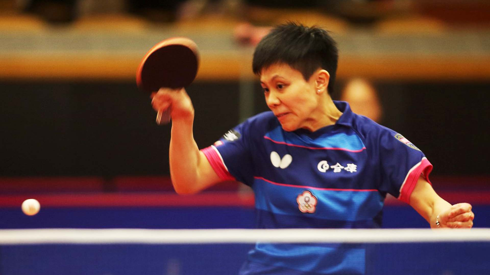 Chinese Taipei’s Cheng I-Ching, the seventh seed, was made to work harder for her place in round two as she fought back from two games down to oust China's Li Jiayi ©ITTF