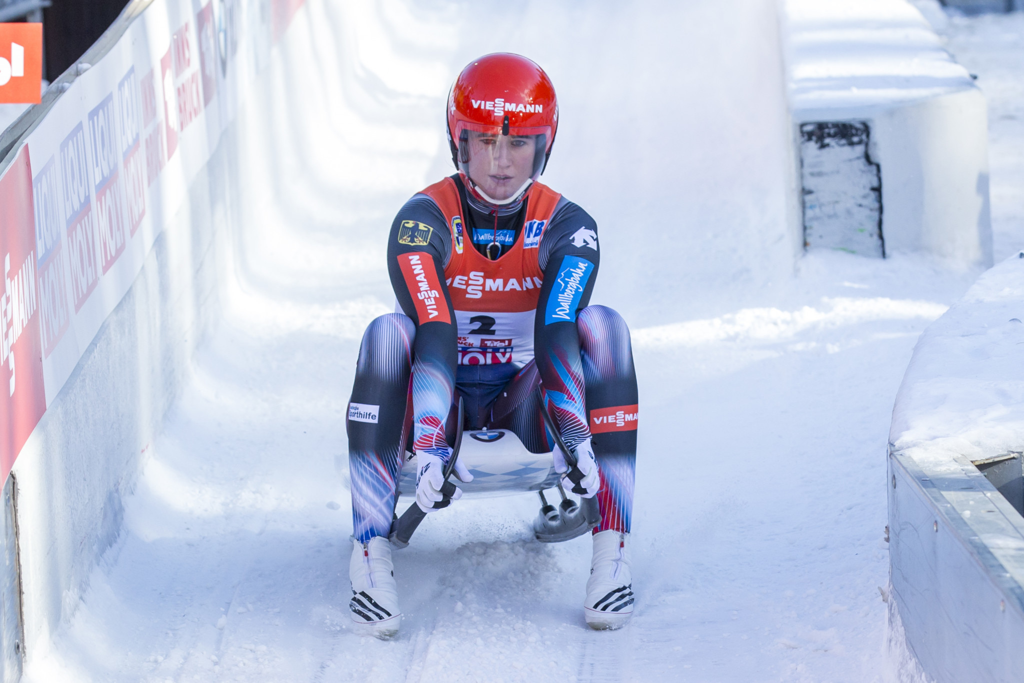 Natalie Geisenberger will begin her quest for a sixth successive International Luge Federation World Cup crown ©Getty Images 