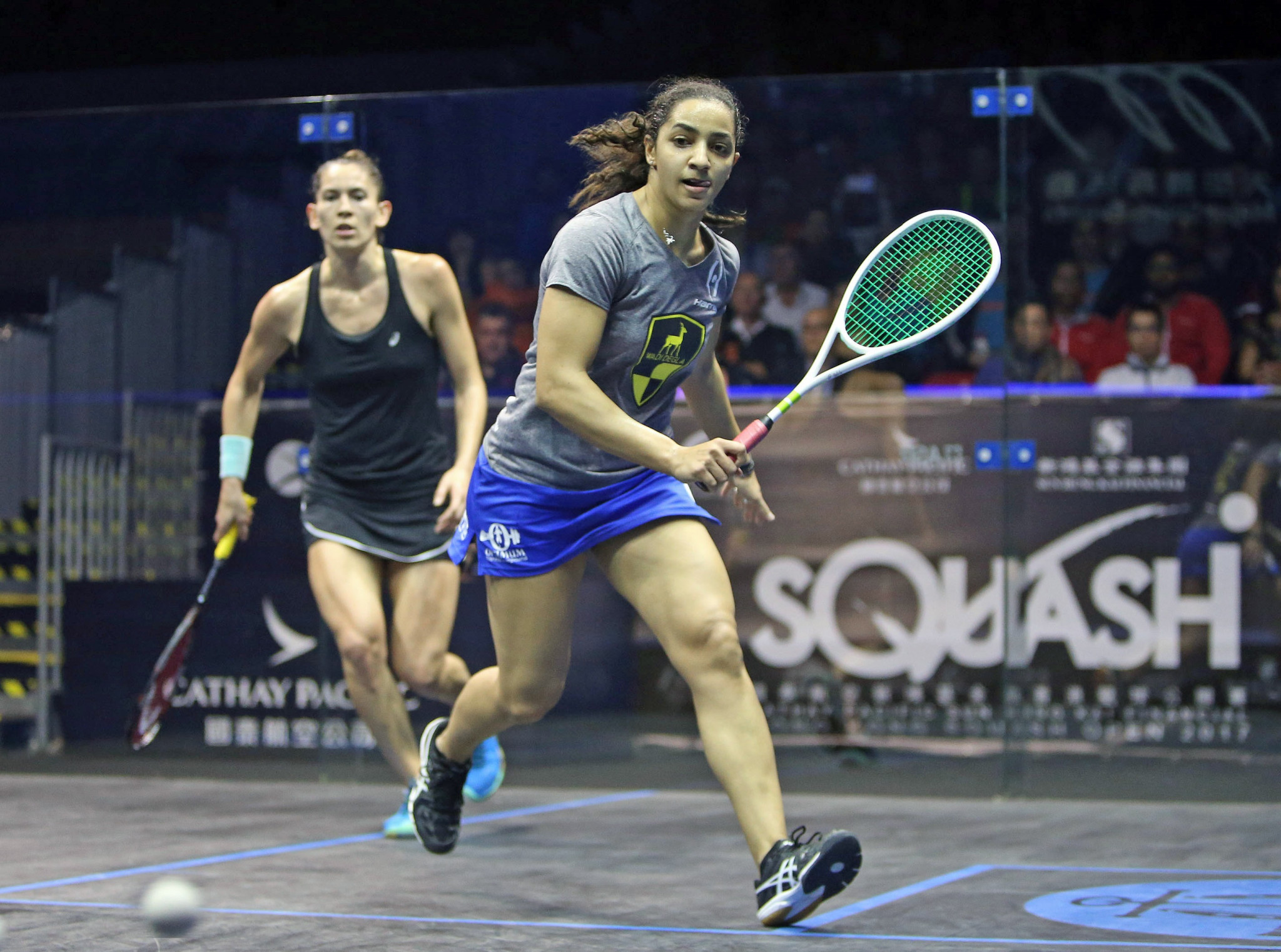 World number three Camille Serme of France is through to the women's semi-finals ©PSA