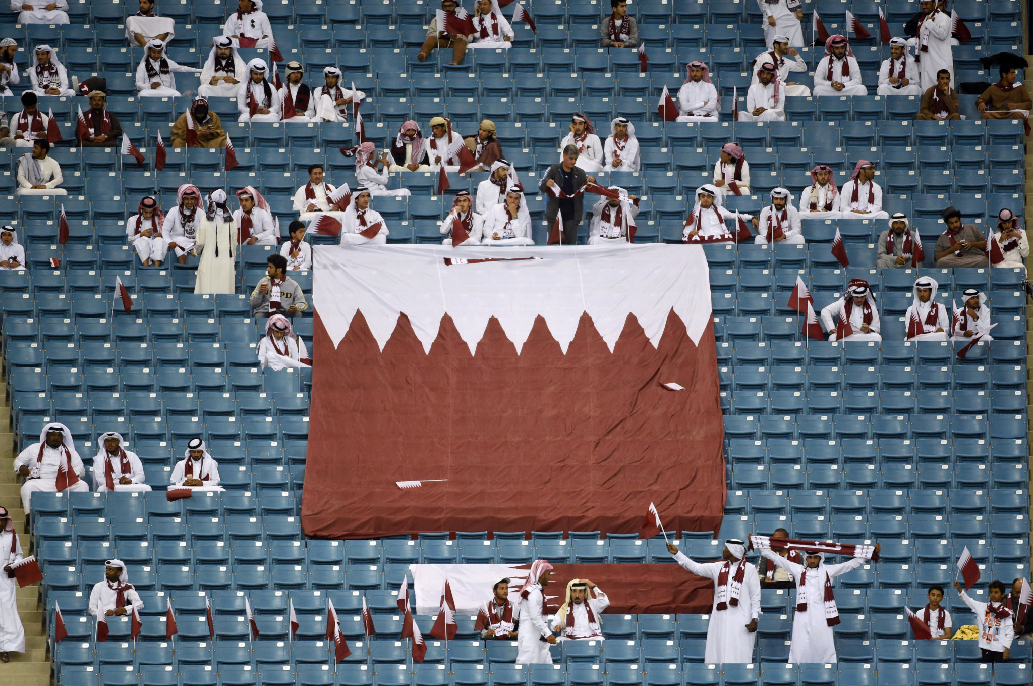 The Gulf Cup of Nations in Qatar faces cancellation ©Getty Images 