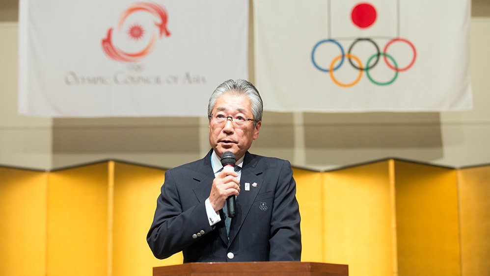 WKF award honorary membership to Japan's Takeda