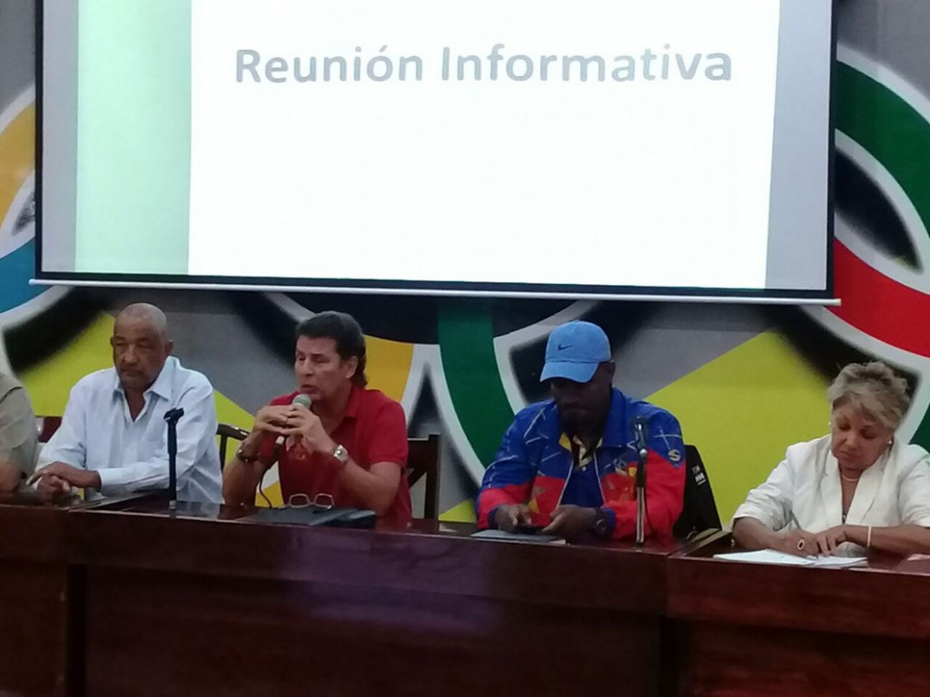 An information meeting for coaches was held in Venezuela in February ©COV
