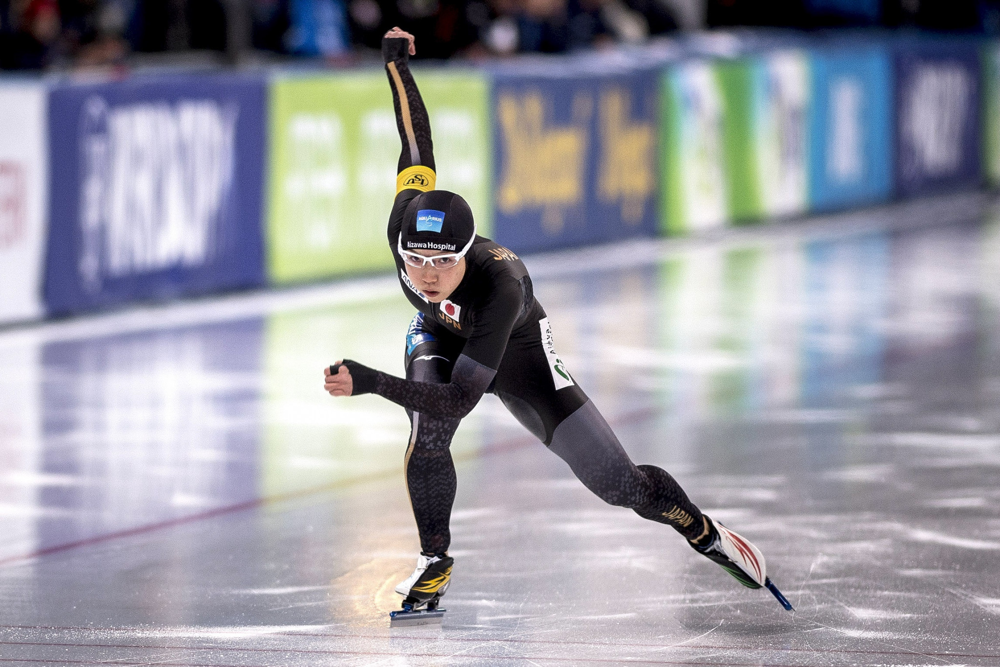 Nao Kodaira secured another gold on the first day of the fourth International Skating Union Speed Skating World Cup ©Getty Images