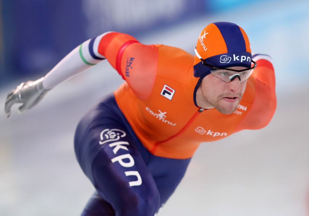 The Netherlands' Ronald Mulder took the gold medal in the men’s 500m ©ISU